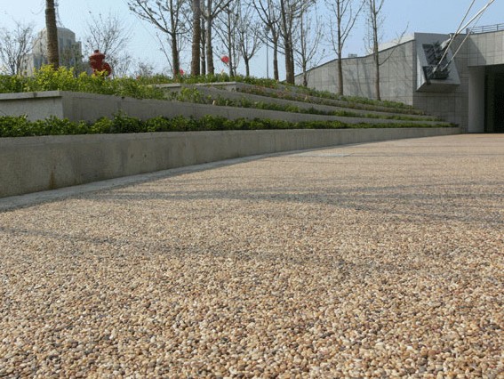 露骨料透水混凝土 露骨料透水混凝土