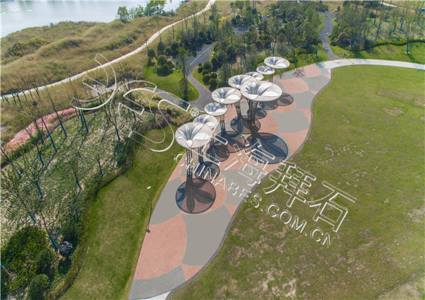 膠粘石地坪 膠粘石地坪