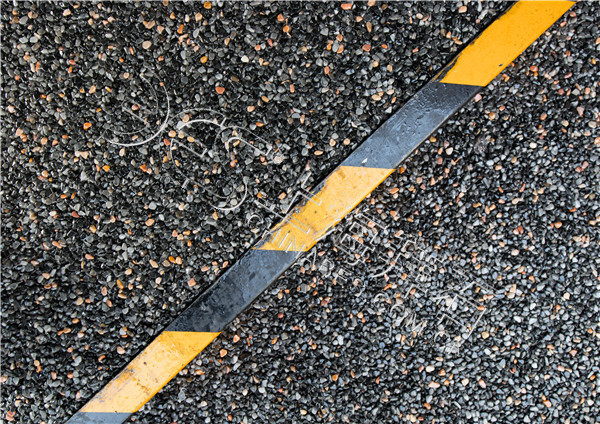 透水膠粘石路面