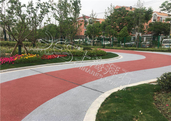 彩色混凝土路面 彩色混凝土路面