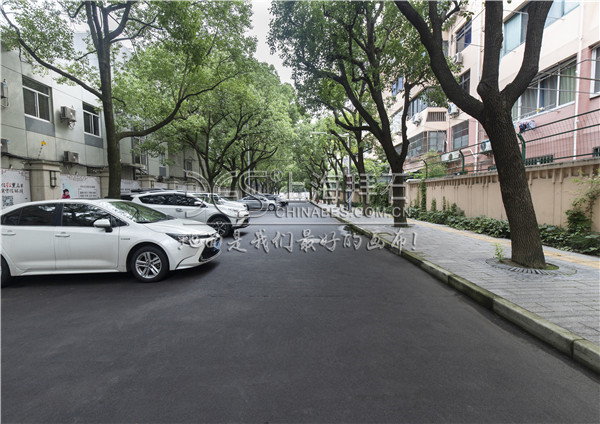 防滑陶瓷顆粒路面