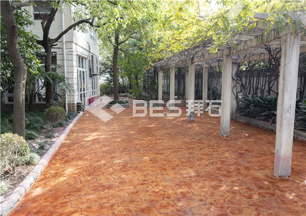 混凝土壓模地坪