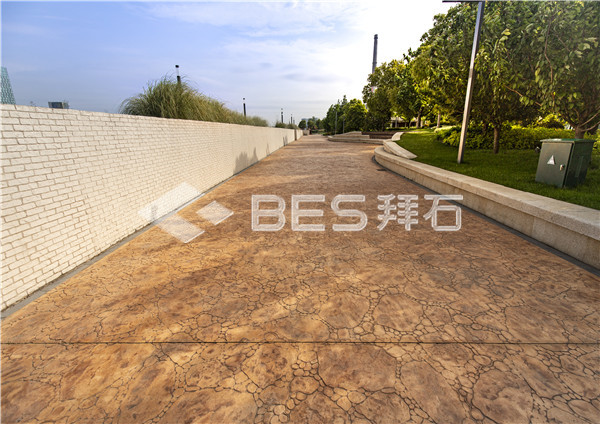 混凝土壓花地坪 混凝土壓花地坪