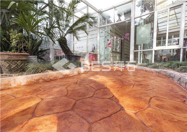 混凝土壓花地坪