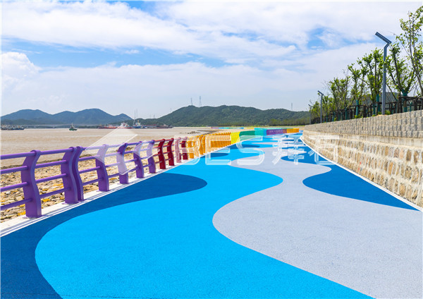 彩色透水地坪 彩色透水地坪