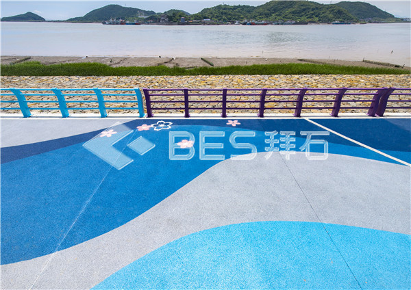 彩色透水地坪 彩色透水地坪