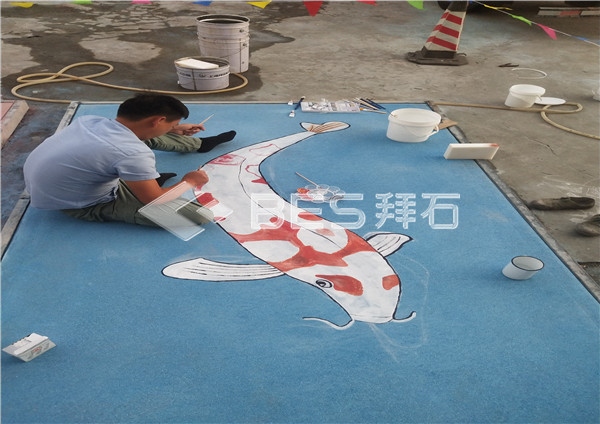 礫石聚合物地坪