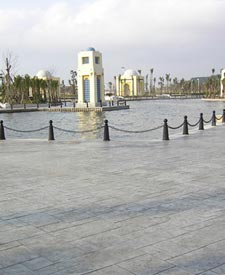 內(nèi)蒙古二連浩特市政人行道鋪裝