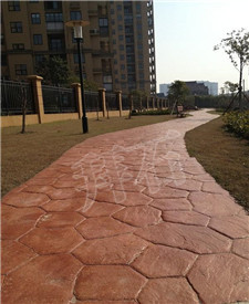 嘉興海鹽小區(qū)休閑步道鋪裝