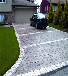 混凝土覆蓋壓印