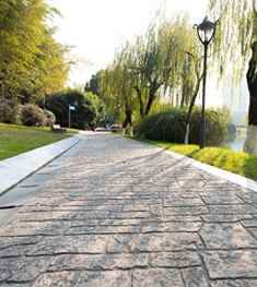 藝術(shù)壓印混凝土