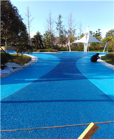 湖北武漢園博園透水混凝土工程