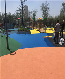 上海南翔公園透水混凝土路面項(xiàng)目