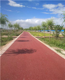 寧夏吳忠透水路面項(xiàng)目