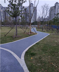 上海盤古公園透水路面項目