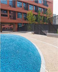 杭州九年制學(xué)校透水混凝土項(xiàng)目