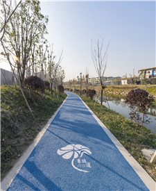 浙江杭州六號(hào)港透水混凝土項(xiàng)目