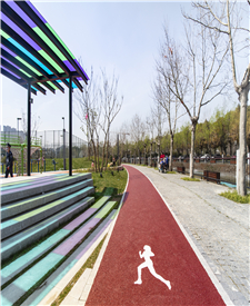 昆山張浦體育公園、市民文化廣場透水混凝土項目