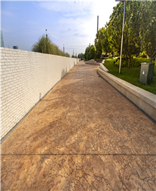 上海南浦大橋壓花混凝土項(xiàng)目