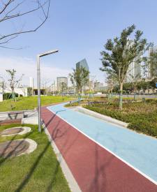 寧波鄞州政府地鐵站透水混凝土項(xiàng)目